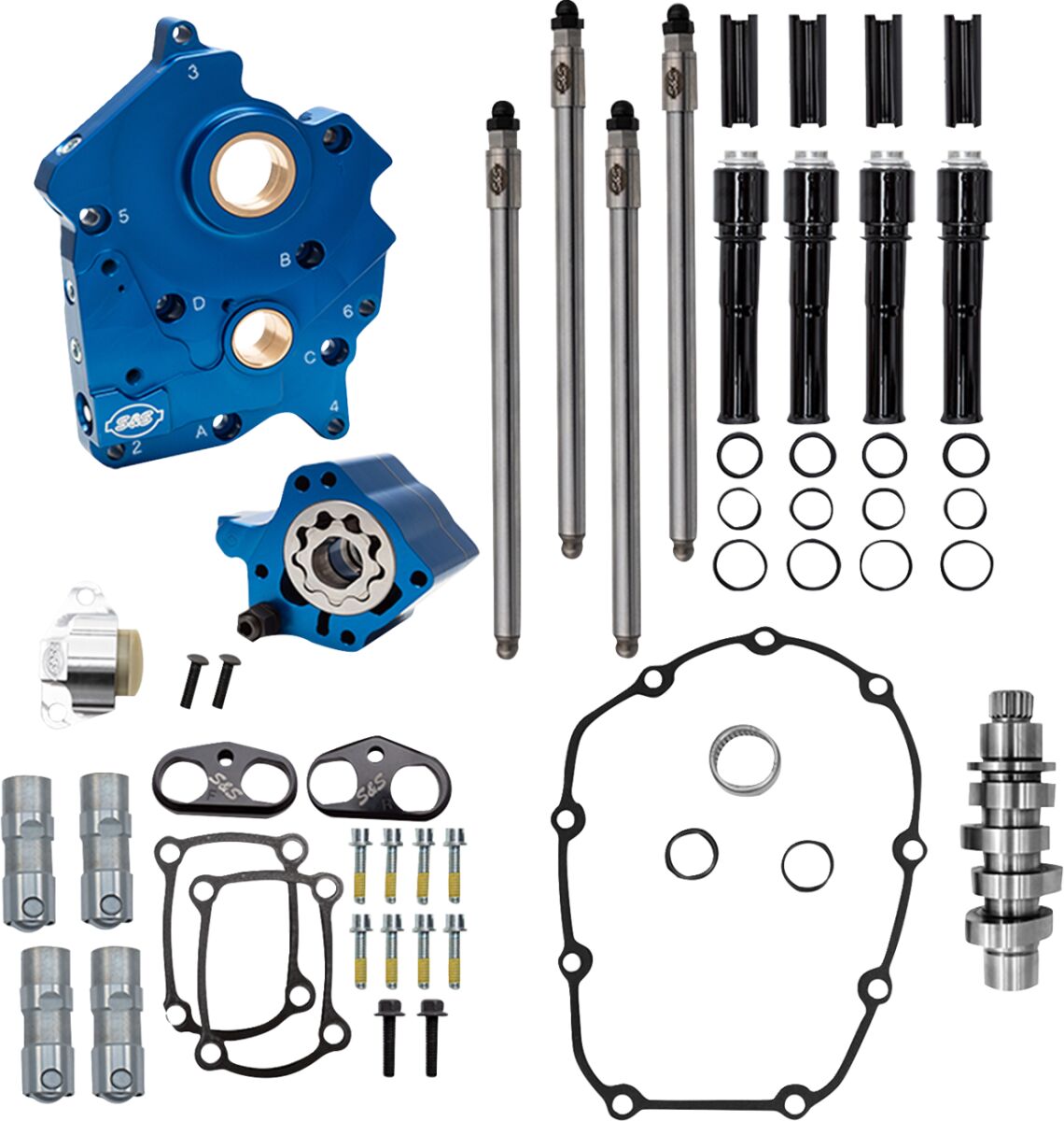 KIT CAM CHEST 496 CHAIN W/C BL