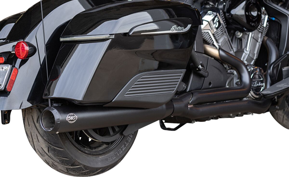 Exhaust Qualifier 2:1 Black Ra
