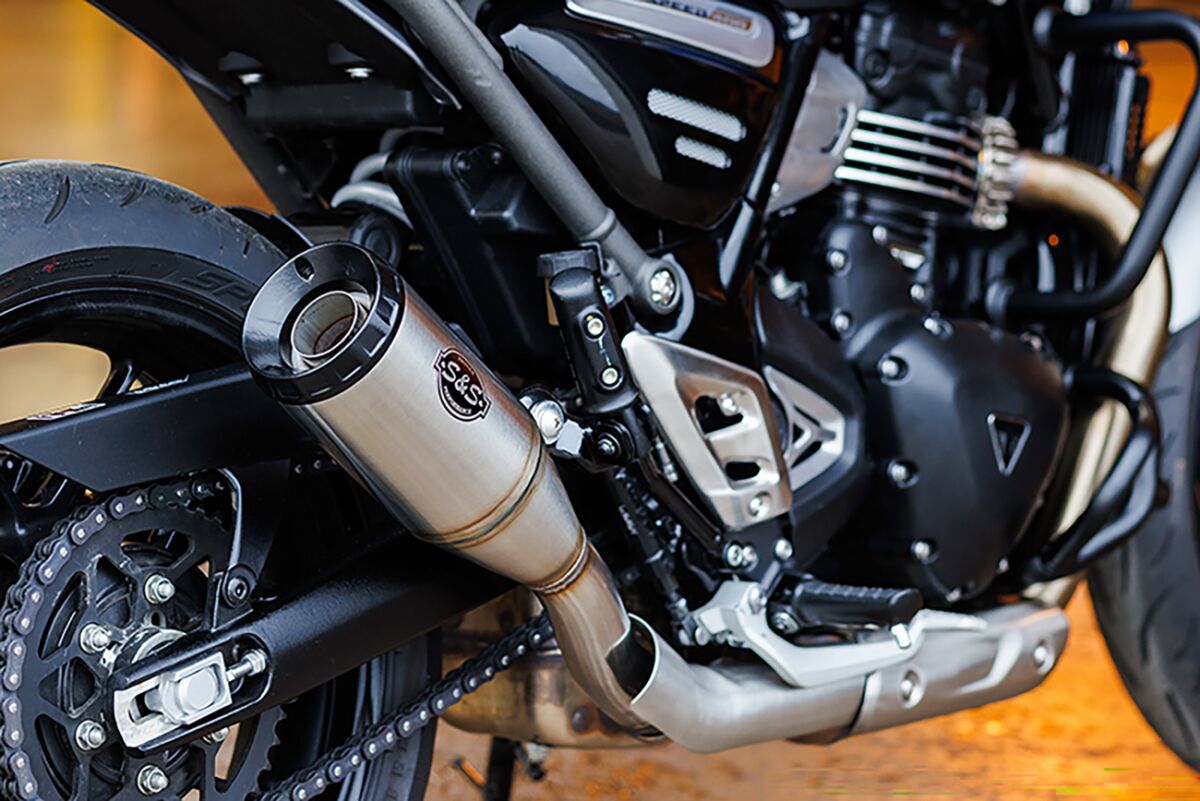SO MUFFLER TRIUMPH SPEED/SCRAM