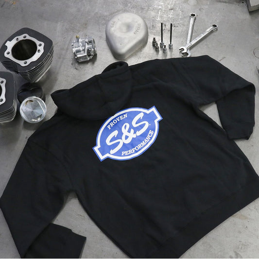 HOODY BLACK S