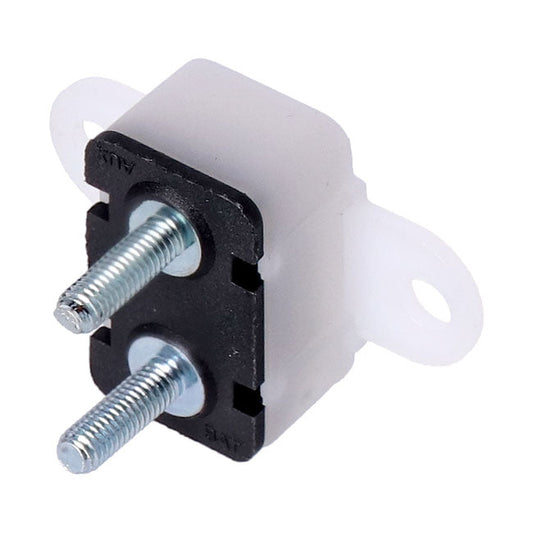 Circuit breaker, automatic. Dual mount, plastic. 30A