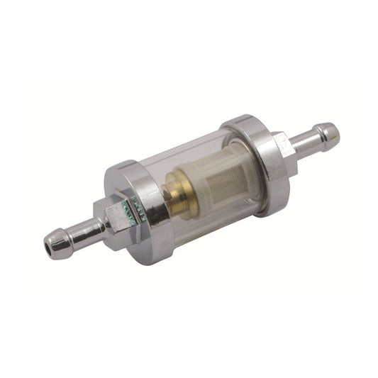 Clear-view fuel filter, 1/4" ID