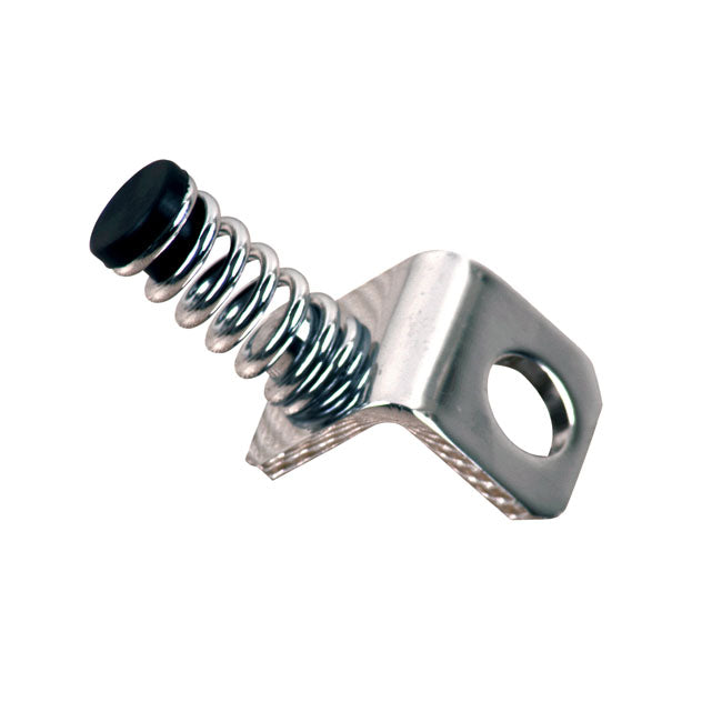 Rear caliper support spring, chrome. Banana