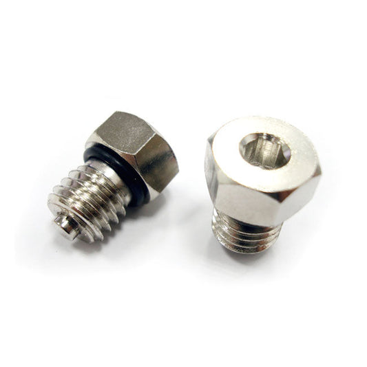 Primary oil drain plug magnetic
