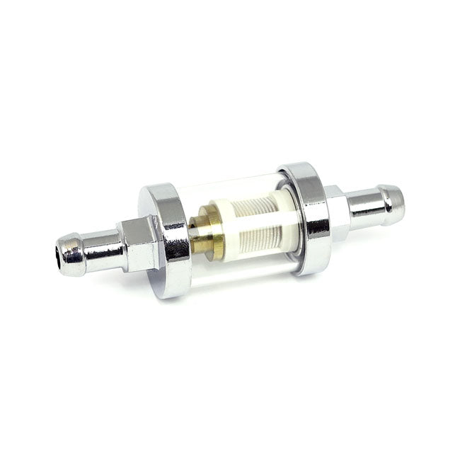 Clear-view fuel filter, 3/8" ID