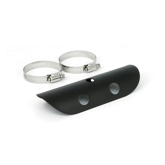 Universal bullet hole heat shield 7" long