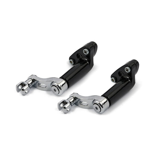Adjustable passenger peg mount kit. Chrome