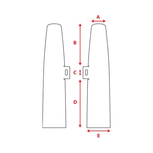 MCS, fork shrouds for 39mm forks