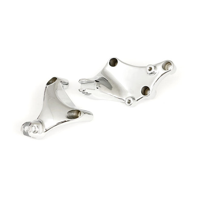 Passenger foot peg mount bracket set
