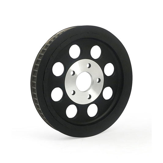Reproduction OEM style wheel pulley 61t, 1-1/8" belt. Black