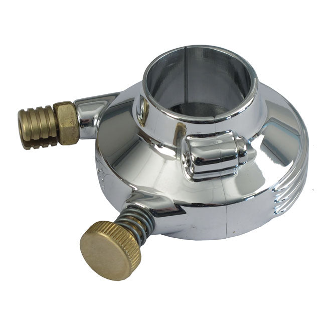 K-Tech DeLuxe external throttle housing Polished aluminum
