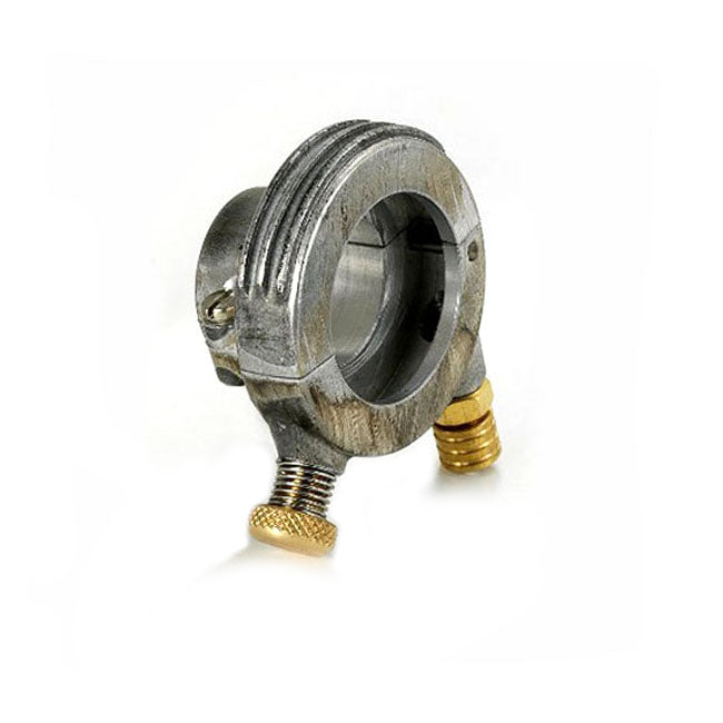 K-Tech DeLuxe external throttle housing Raw aluminum