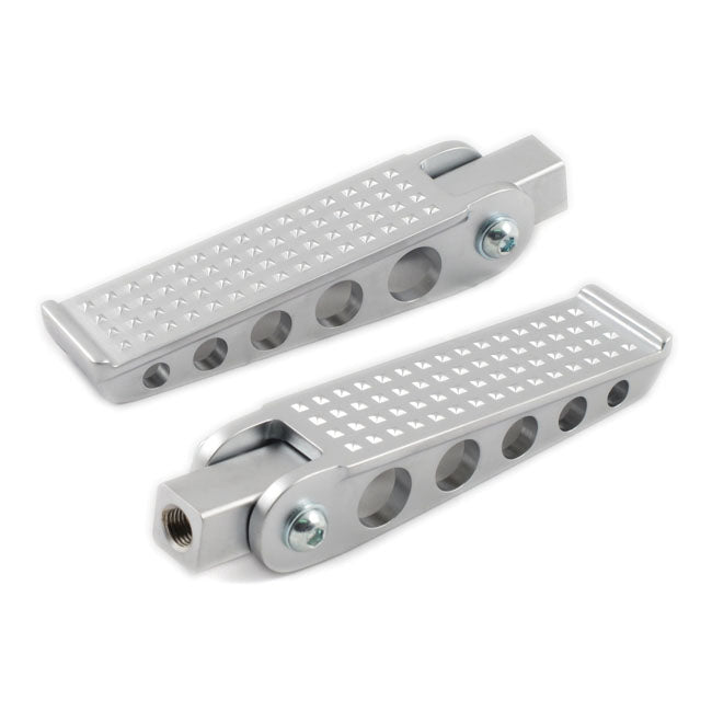 Kustom Tech, cast brass knurled footpeg set