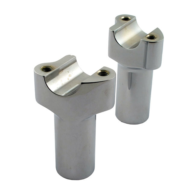 Wild1, Chubby risers. Straight. 3.5" rise. Chrome
