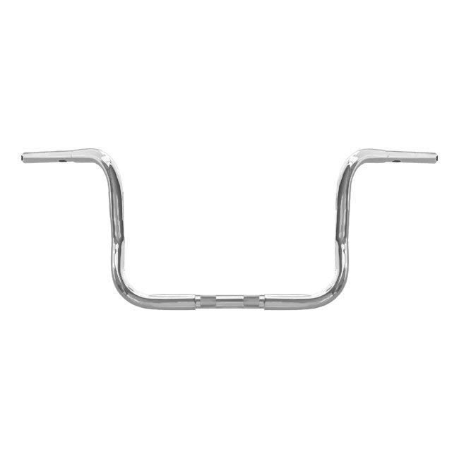 Wild1, 1-1/4" Chubby 10" Bagger Ape,Gen2 e-Throttle Chrome