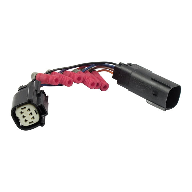 Custom Dynamics, power tap wiring adapter 6 pin adapter