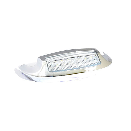 Custom Dynamics front fender tip with light