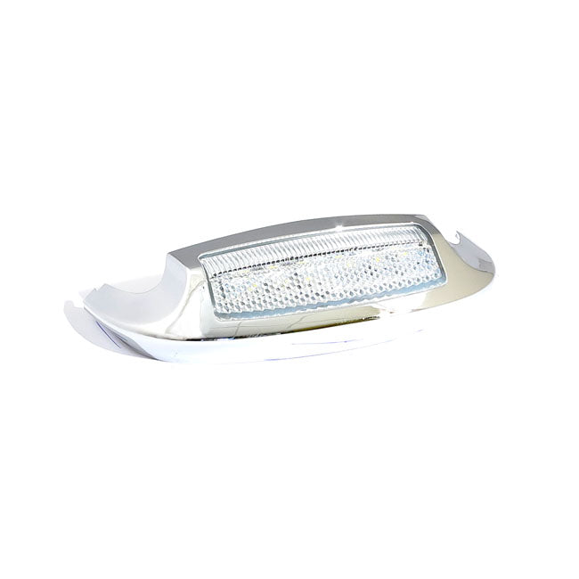Custom Dynamics front fender tip with light