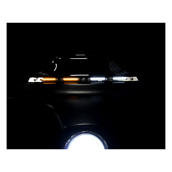 Custom Dynamics TruFLEX® Batwing turn signal LED trim tube