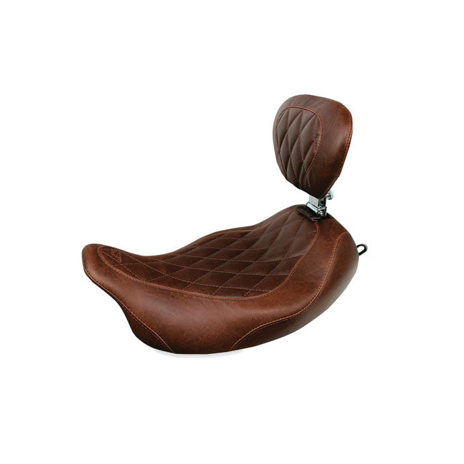 Mustang, Wide Tripper solo seat With rider backrest