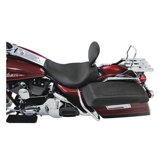 Mustang, Wide Tripper solo seat. With rider backrest