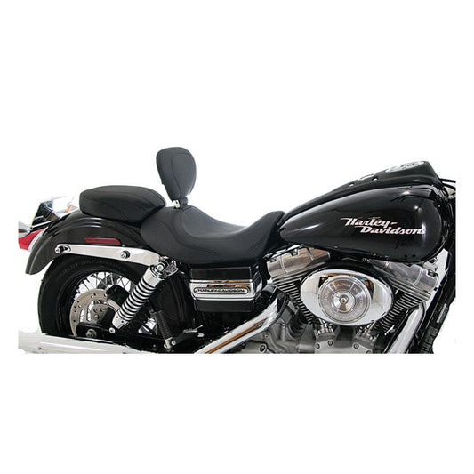 Mustang, Wide Tripper Forward solo seat. With rider backrest