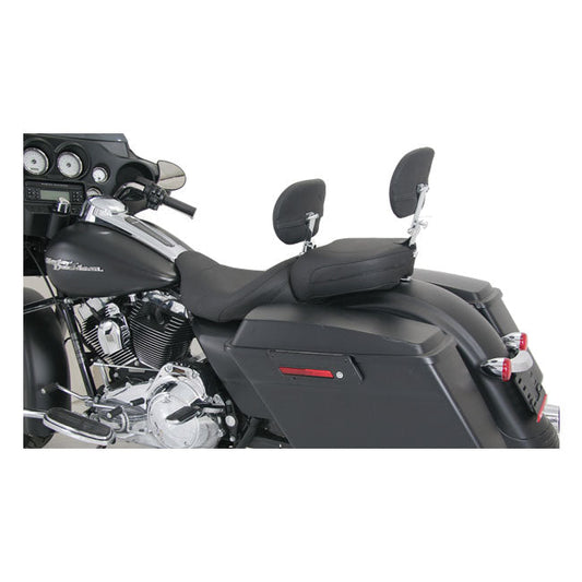 Mustang, passenger seat. Recessed with backrest