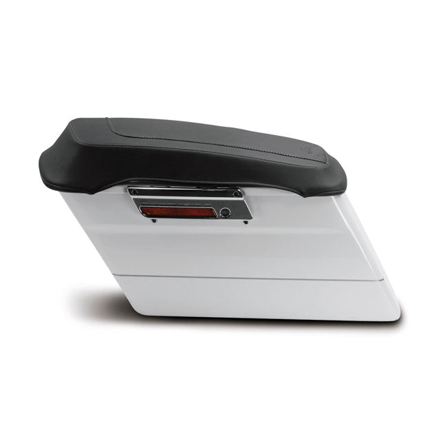 Mustang, saddlebag lid cover set Smooth