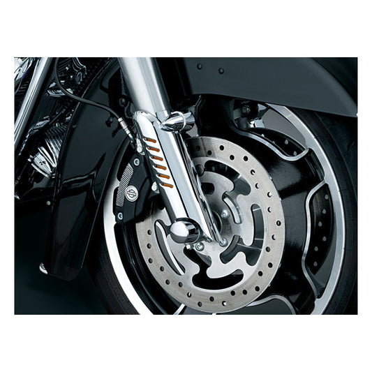 Kuryakyn, Lower leg deflector shields. Chrome