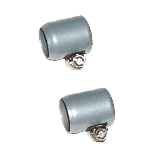 NAMZ, oil line hose clamps. 3/8" ID. Silver