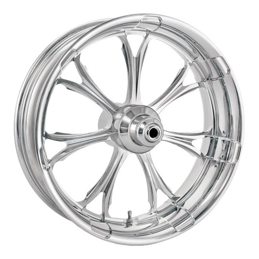 PM, Front wide tire wheel Paramount, 5.5x18". Chrome