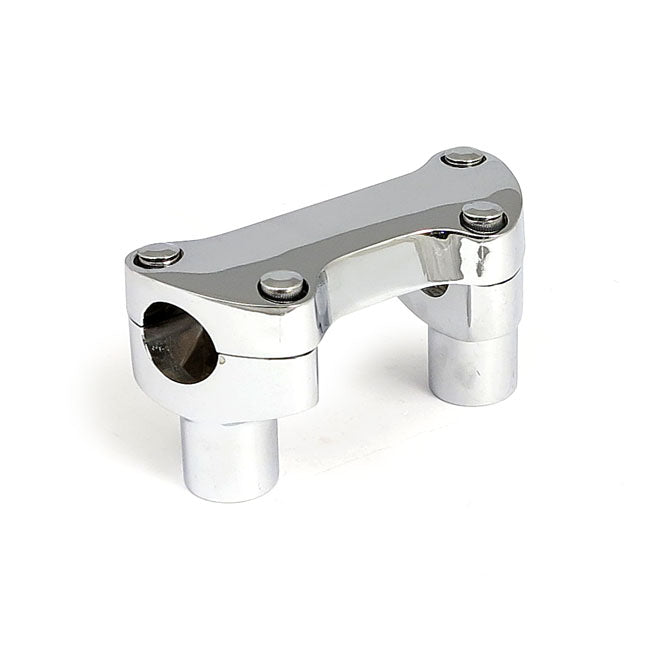 2" rise handlebar riser set top clamp with lip