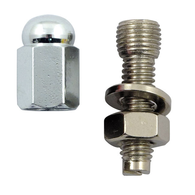 Trik Topz license plate mounts Alloy hex domed