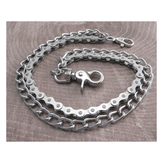 Amigaz Bike Chain & Shackle Double Wallet Chain
