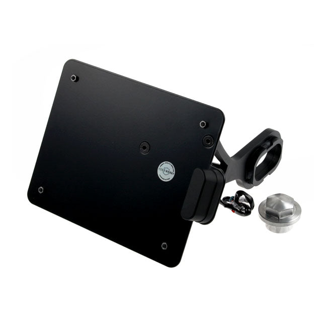 Cult-Werk, side mount license plate bracket. Austria