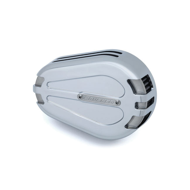 Crusher, Maverick Pro air cleaner assembly. Chrome