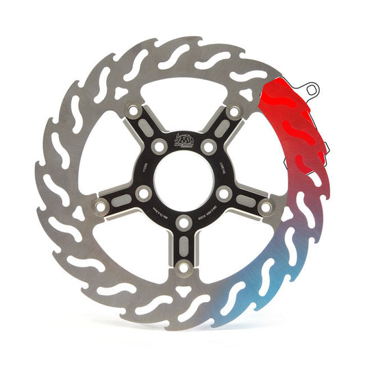 *6 DAYS EXTRA TRANSIT TIME* Moto-Master Flame floating front brake disc ABE appr.