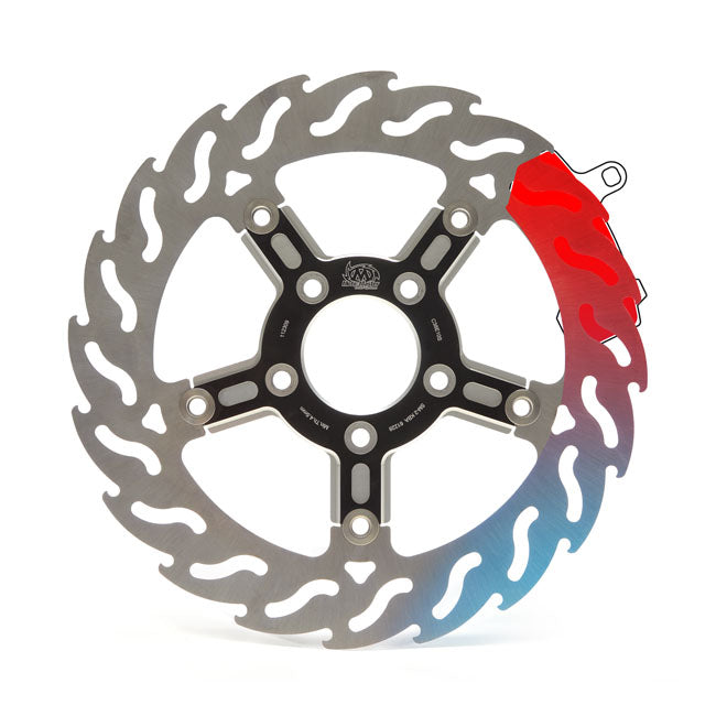 *6 DAYS EXTRA TRANSIT TIME* Moto-Master Flame floating front brake disc ABE appr.