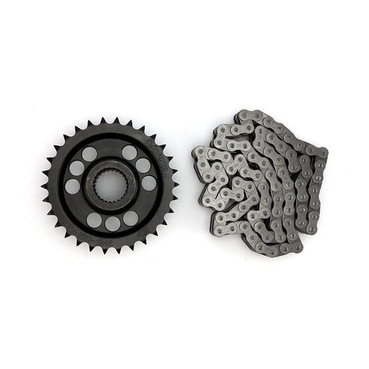 Industries, solid motor sprocket chain kit 30T