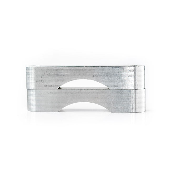 Killer Custom, front fender spacers Raw aluminum