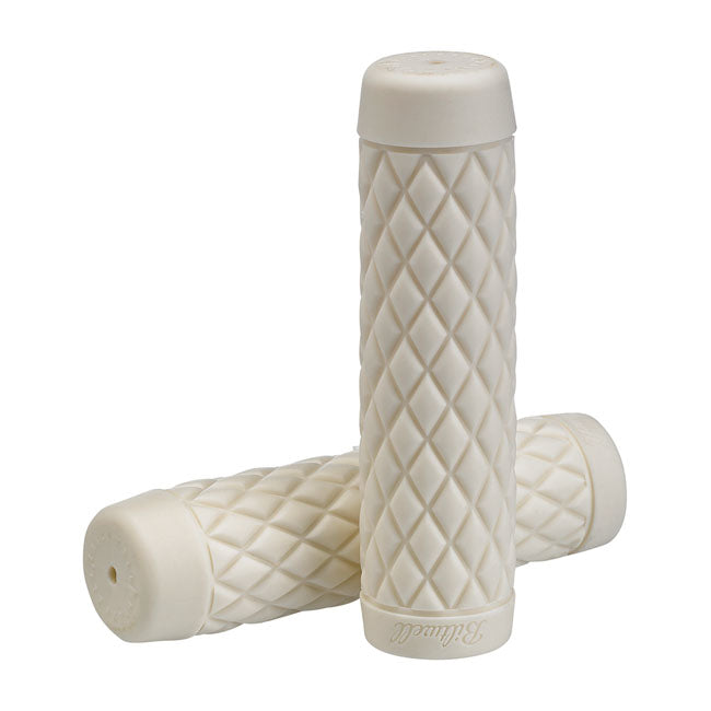 Biltwell 7/8" TPV grips Torker white