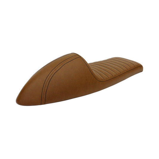 C-Racer, FL Classic solo seat. Long cowl. Dark brown