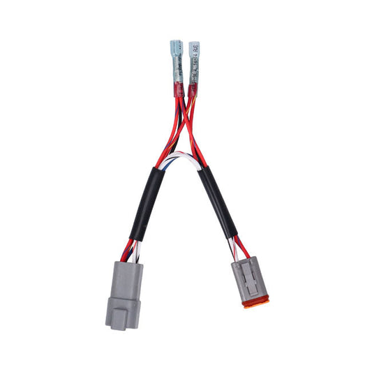 NAMZ, Y-adapter connector. 6-pin. Gray