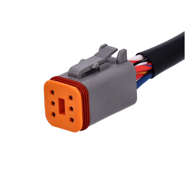 NAMZ, Y-adapter connector. 6-pin. Gray