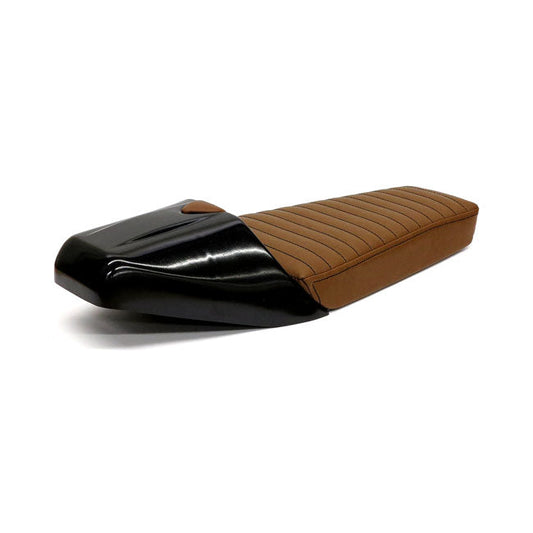 C-Racer, Late Classic café racer seat. Dark Brown