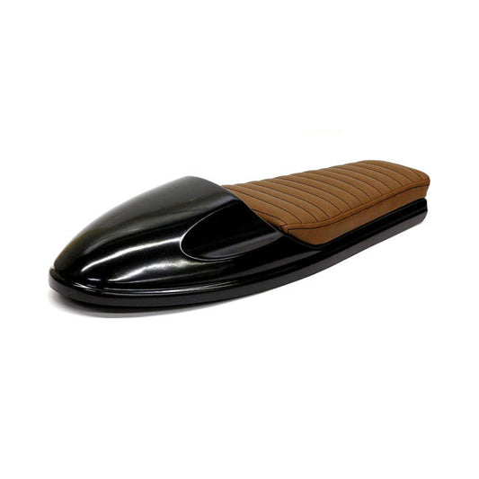 C-Racer, Future Classic café racer seat. Dark brown