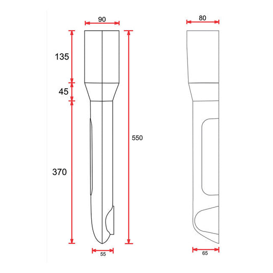 C-Racer Universal fork guards No1