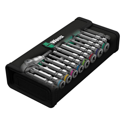 Wera Zyklop ratchet kit 28 pcs. 1/4" drive US Sizes