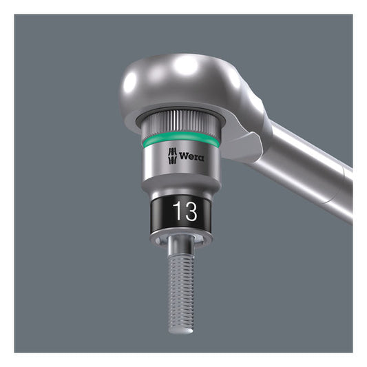 Wera Zyklop 1/4" socket with holding function - Metric 4.0