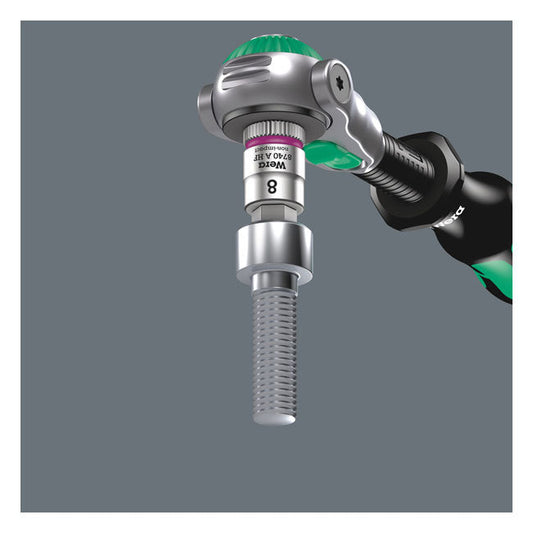 Wera Zyklop 1/4" Hex socket bit w/ holding function - Metric